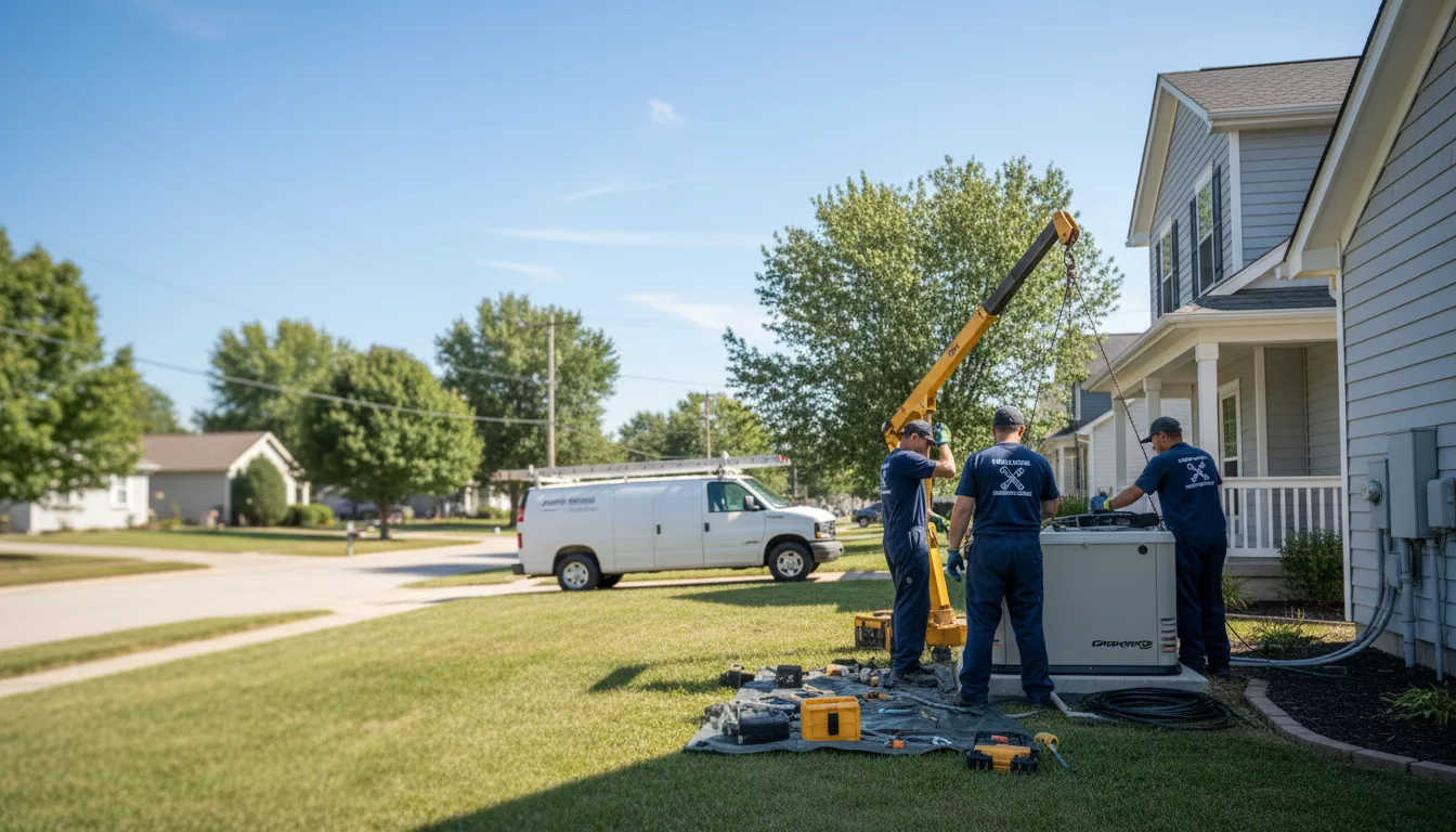 Generator Installation in Aurora, IA near me